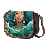 Teal Depths Mermaid Saddle Bag
