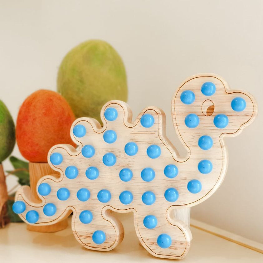 Little Pegs Dinosaur Peg Boards Australian Early Educational Toys