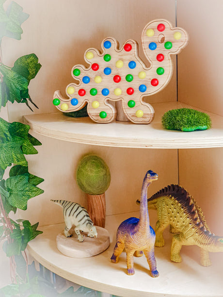 Little Pegs Dinosaur Peg Boards Australian Early Educational Toys