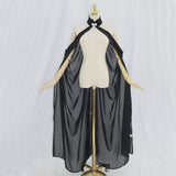 Fairy Elf Cape Elven Queen Princess Collared Cloak Medieval Cosplay Costume