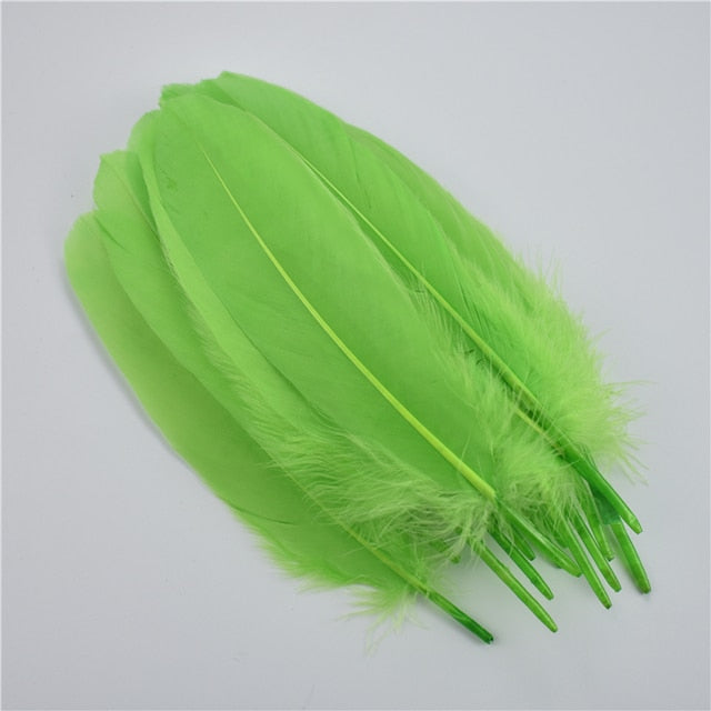 20Pcs Colourful Goose Feathers 6-8inch/15-20cm