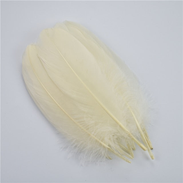 20Pcs Colourful Goose Feathers 6-8inch/15-20cm