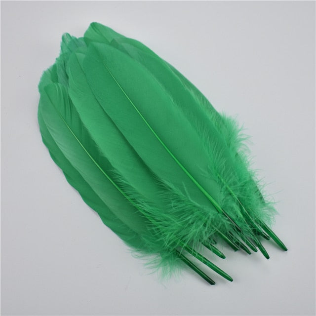 20Pcs Colourful Goose Feathers 6-8inch/15-20cm