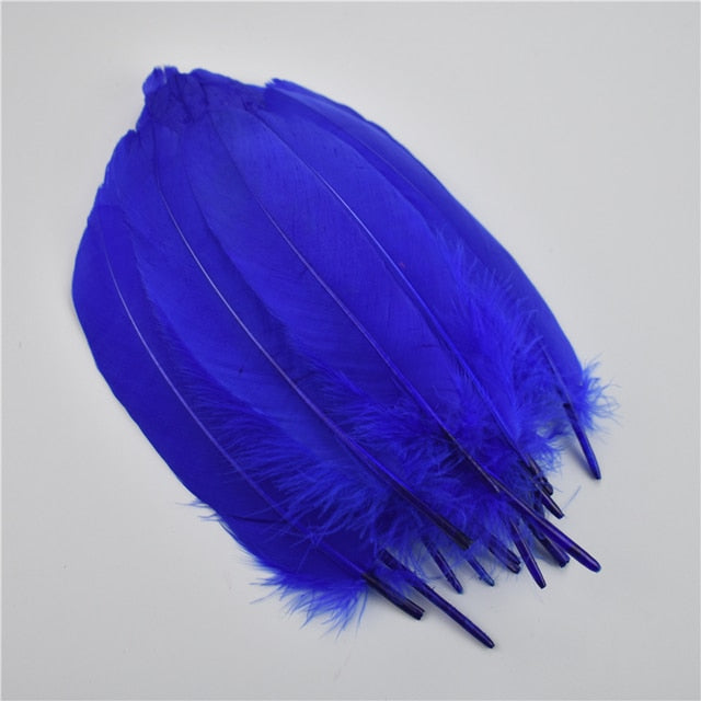 20Pcs Colourful Goose Feathers 6-8inch/15-20cm