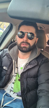 Retro Flip Up Round Sunglasses