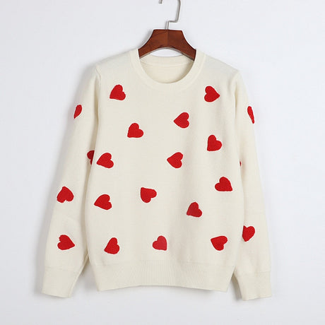 Love Confetti Heart Sweater