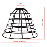 Lolita Birdcage Bustle Victorian Cage Petticoat Skirt 5 Hoops