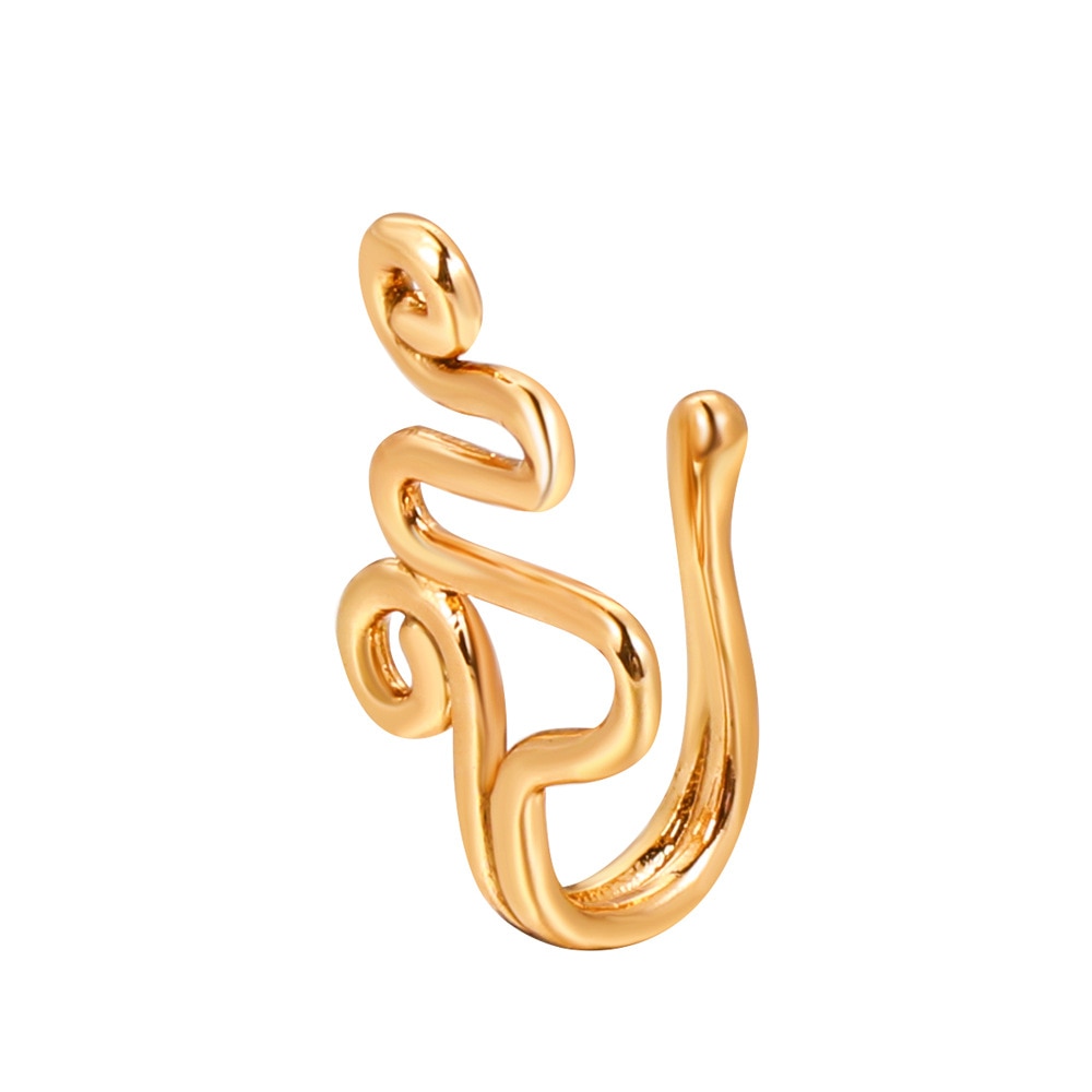 Nose Cuff 1PCS Stainless Steel Non Piercing Nose Ring