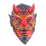 Glowing Cosplay LED Joker Masks