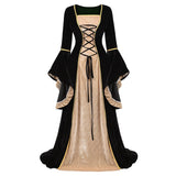 Velvet Irish Renaissance Dress Medieval Victorian Costume Dress
