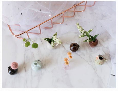 Mini Ceramics Vase Fridge Magnets