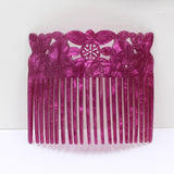Brincos Flamencos Acetic Acid Plate Hair Combs