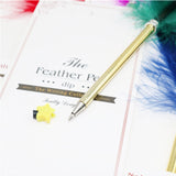 Feathery Fun Ballpoint Pens