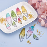 Make Your Own Handmade Fairy Resin Butterfly Wing Earrings Kits