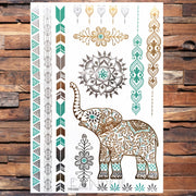 Gold Temporary Tattoos