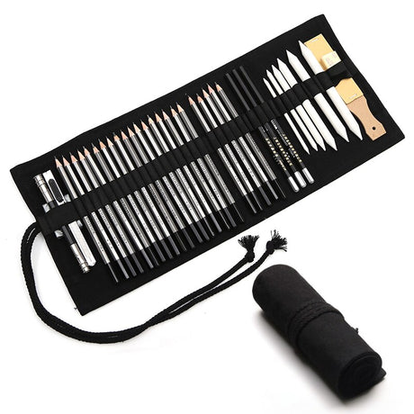 27/39pcs Professional Sketch Tool and Pencil Kits
