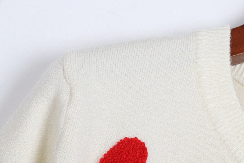 Love Confetti Heart Sweater