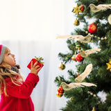 6pcs Christmas Tree Bird Xmas Ornaments