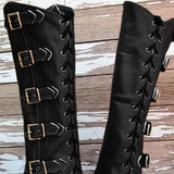 Medieval Armour Half Chaps Lace Up Buckle Shoes Boots Covers Men Women LARP