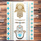 Gold Temporary Tattoos