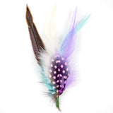 Natural Feathers Hat Decoration