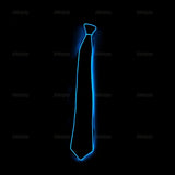 LED Light Up Jazz Hat and Ties Glow Neon Party Costumes