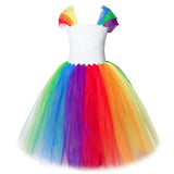 Little Girl Rainbow Pony Tutu Dress