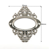 5pcs Antique Medicine Drawer Cabinet Label Frame Card Holders