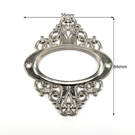5pcs Antique Medicine Drawer Cabinet Label Frame Card Holders