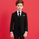 Boys James Bond 007 Suit Kids Black Formal Suit
