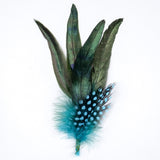Natural Feathers Hat Decoration
