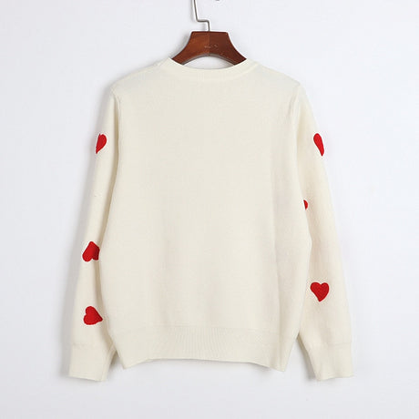 Love Confetti Heart Sweater