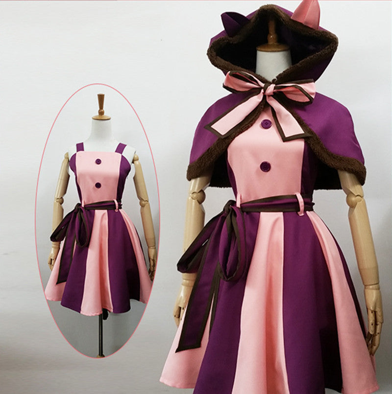 Alice In Wonderland Cheshire Cat Dresses Kids Girls Adult Cosplay Costume