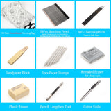 27/39pcs Professional Sketch Tool and Pencil Kits
