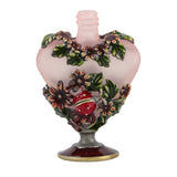 Ladybug Crystal Heart Perfume Bottle