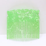 Brincos Flamencos Acetic Acid Plate Hair Combs