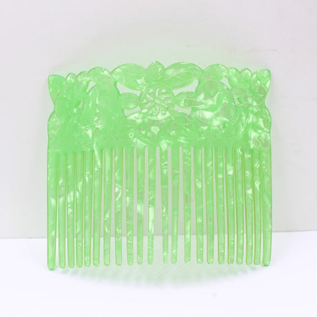 Brincos Flamencos Acetic Acid Plate Hair Combs