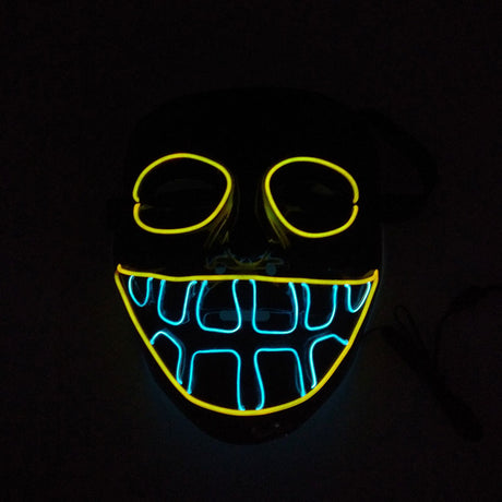 Glowing Cosplay LED Joker Masks