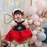 Baby Bavarian Dirndl Dress Children Oktoberfest Costumes German Baby Girl Heidi Costume
