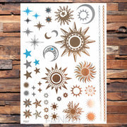 Gold Temporary Tattoos