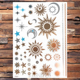 Gold Temporary Tattoos
