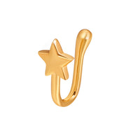 Nose Cuff 1PCS Stainless Steel Non Piercing Nose Ring
