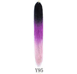Mermaid Hair Extensions Twist Crochet Braided Hair 30 Strands