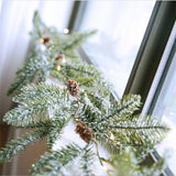 Christmas Pine Cone String Lights Garland LED Fairy Lights