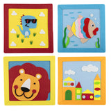 40 Felt Sheets Various Sizes Crafting Sewing Material For DIY Dolls Crafts Toys