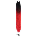 Mermaid Hair Extensions Twist Crochet Braided Hair 30 Strands