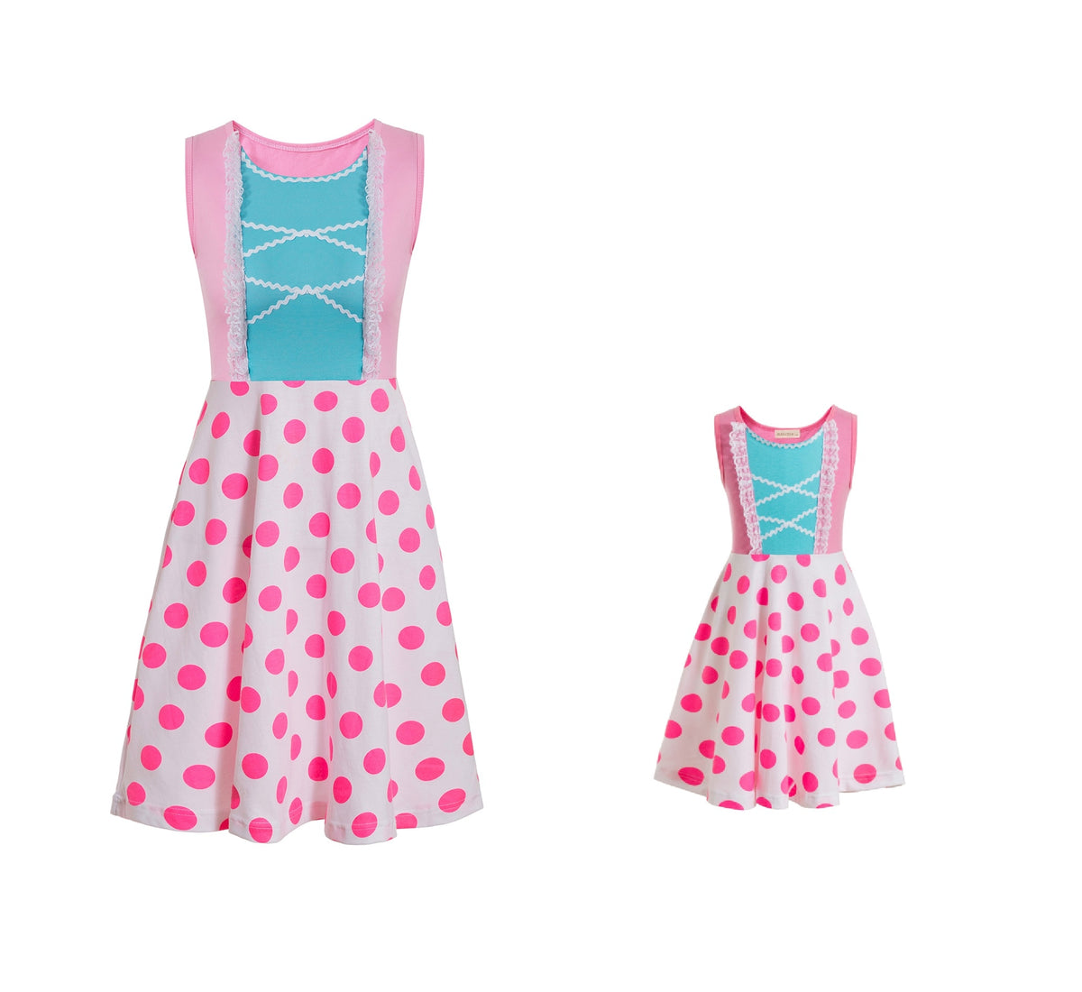 Super Mummy and Mini Me Cotton Wonder Dresses