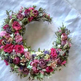 Rattan Crescent Shape Wreath Base DIY Craft Accessories