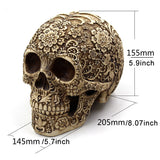 Sugar Skull Resin Halloween Prop
