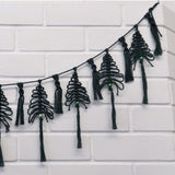 Macrame Boho Christmas Tree Garland